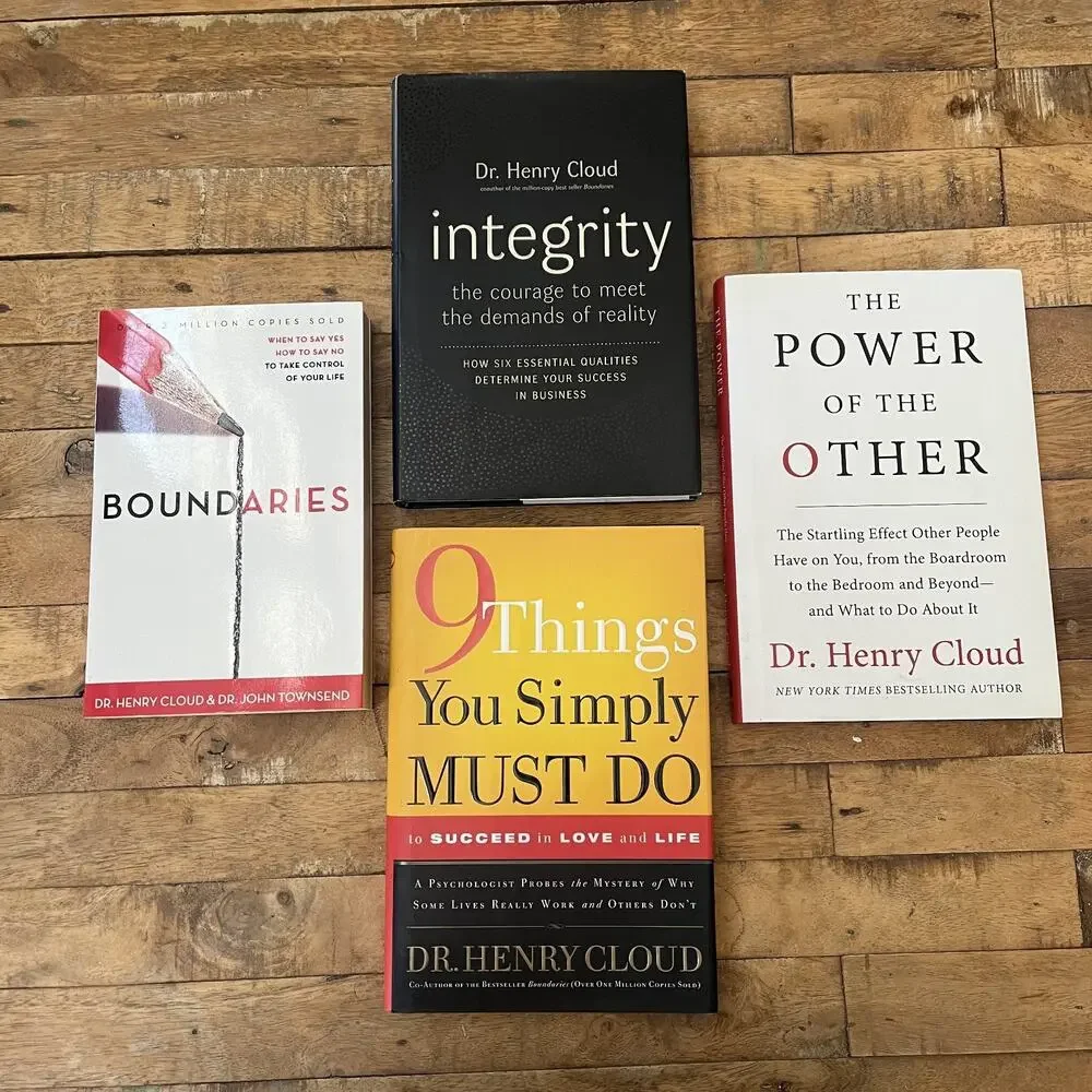 Henry Cloud Book Lot of 4 Personal Growth and Christian Life